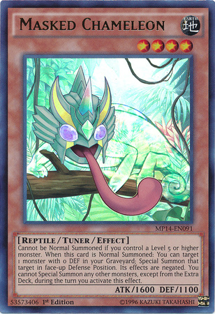 Masked Chameleon [MP14-EN091] Ultra Rare | Devastation Store