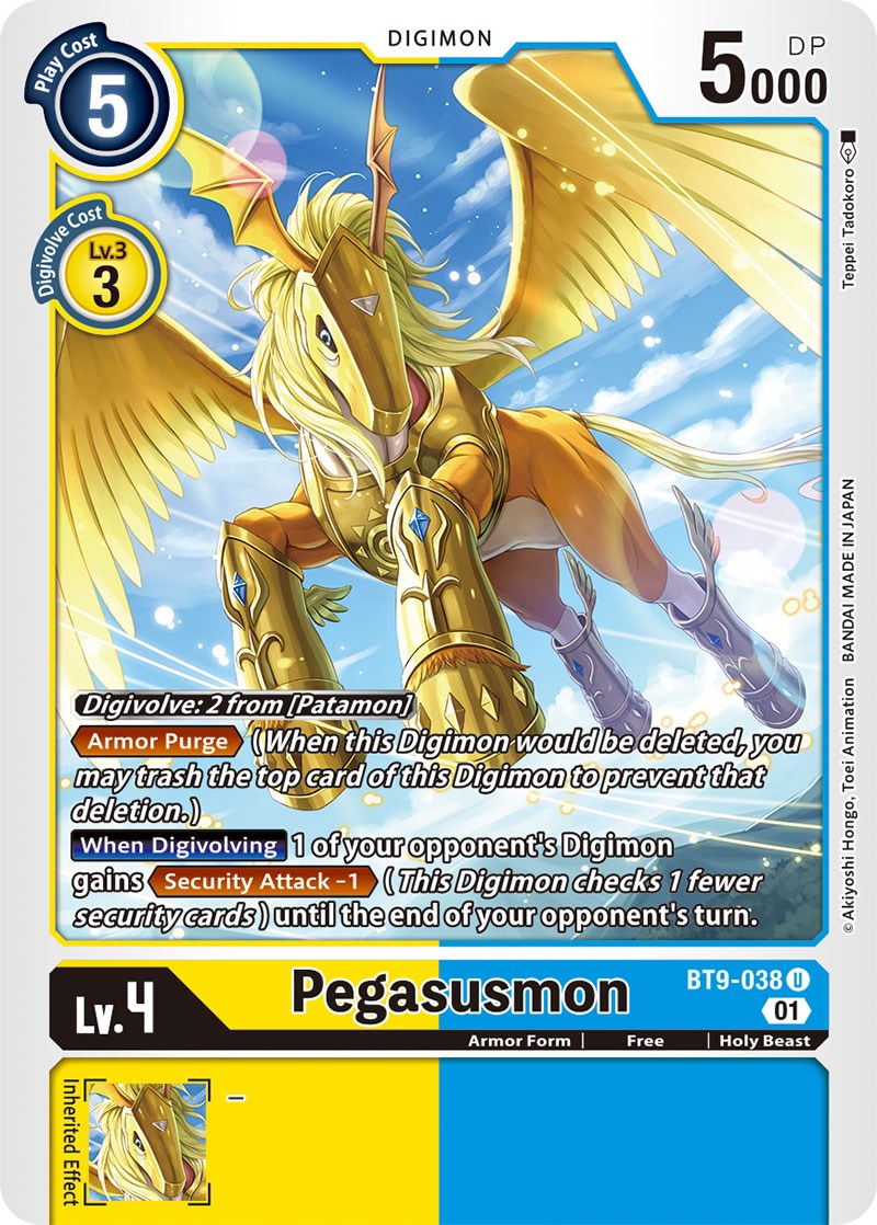 Pegasusmon [BT9-038] [X Record] | Devastation Store
