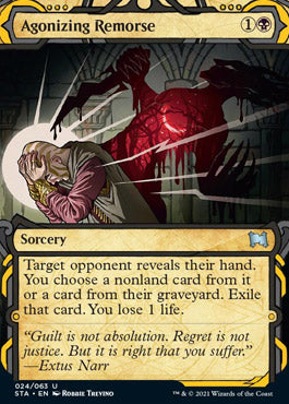 Agonizing Remorse (Etched Foil) [Strixhaven Mystical Archive] | Devastation Store