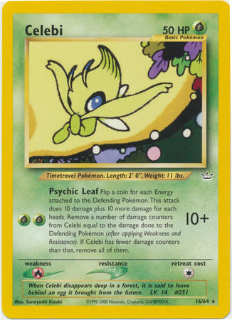 Celebi (16/64) [Neo Revelation Unlimited] | Devastation Store