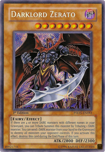 Darklord Zerato [PTDN-EN081] Secret Rare | Devastation Store