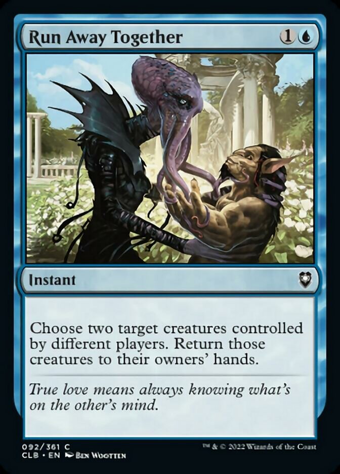 Run Away Together [Commander Legends: Battle for Baldur's Gate] | Devastation Store