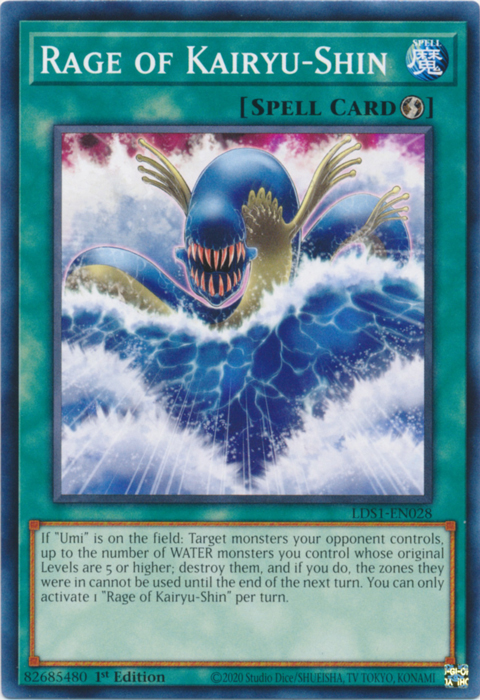 Rage of Kairyu-Shin [LDS1-EN028] Common | Devastation Store