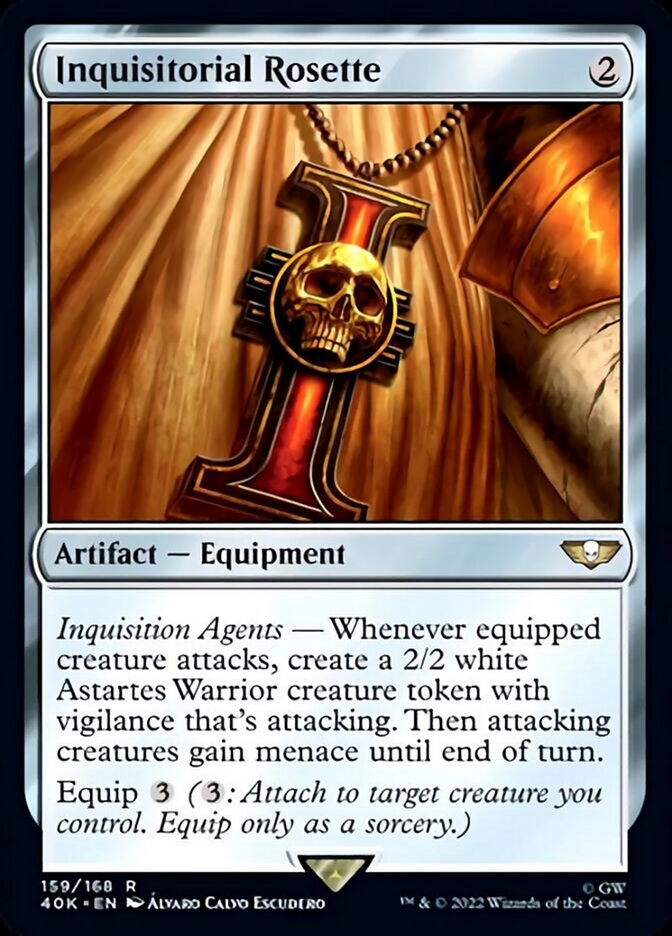 Inquisitorial Rosette (Surge Foil) [Universes Beyond: Warhammer 40,000] | Devastation Store