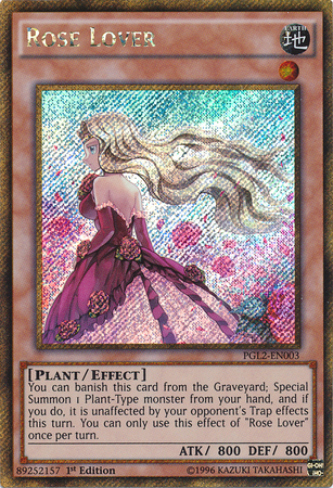 Rose Lover [PGL2-EN003] Gold Secret Rare | Devastation Store