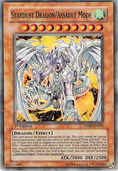 Stardust Dragon/Assault Mode [DP09-EN001] Super Rare | Devastation Store