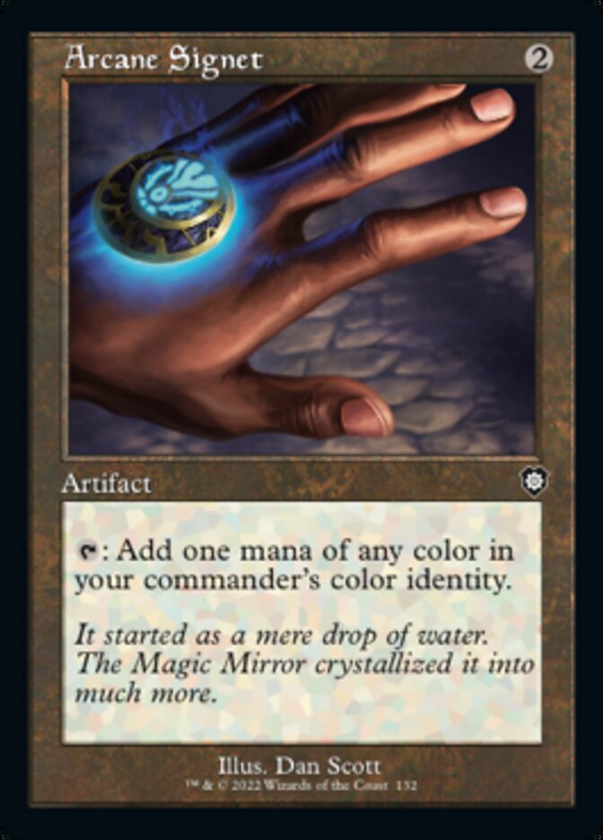 Arcane Signet (Retro) [The Brothers' War Commander] | Devastation Store
