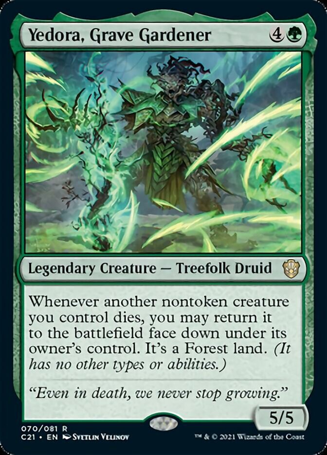 Yedora, Grave Gardener [Commander 2021] | Devastation Store