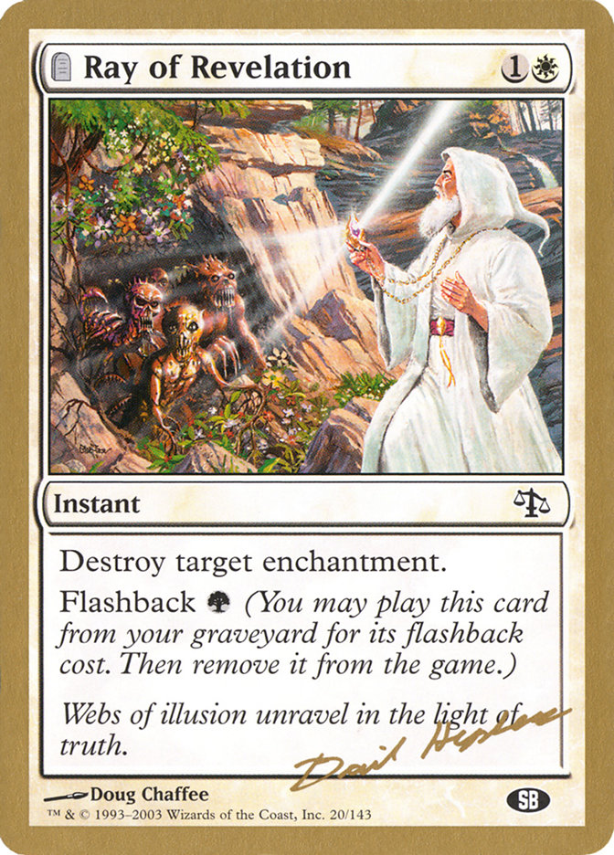 Ray of Revelation (Dave Humpherys) (SB) [World Championship Decks 2003] | Devastation Store