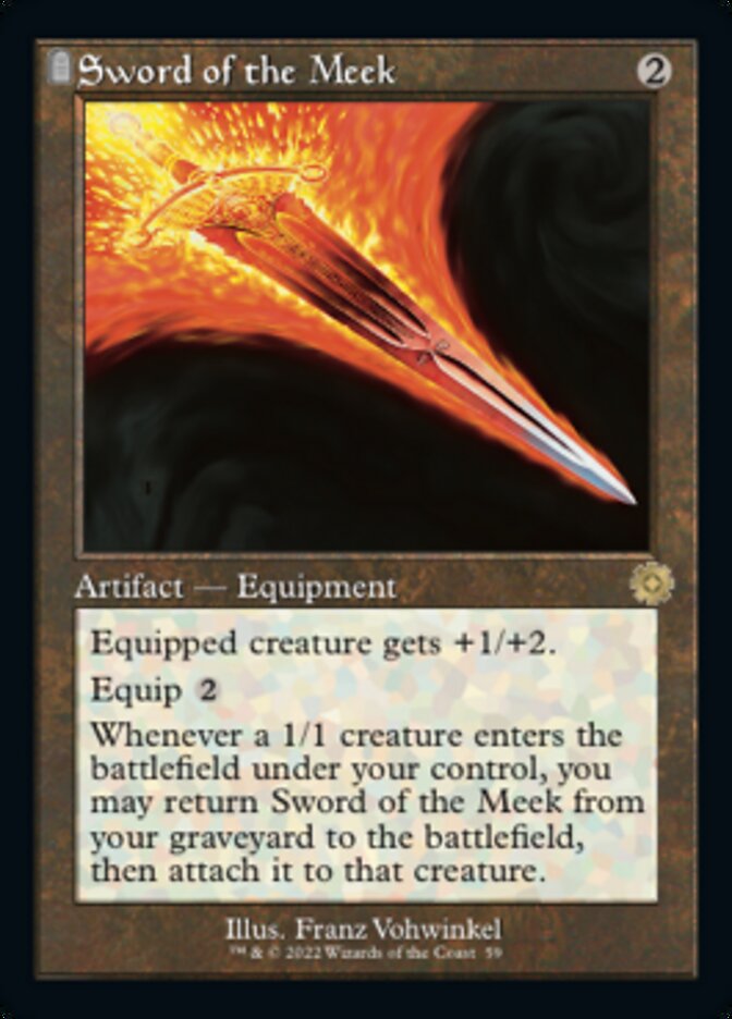 Sword of the Meek (Retro) [The Brothers' War Retro Artifacts] | Devastation Store