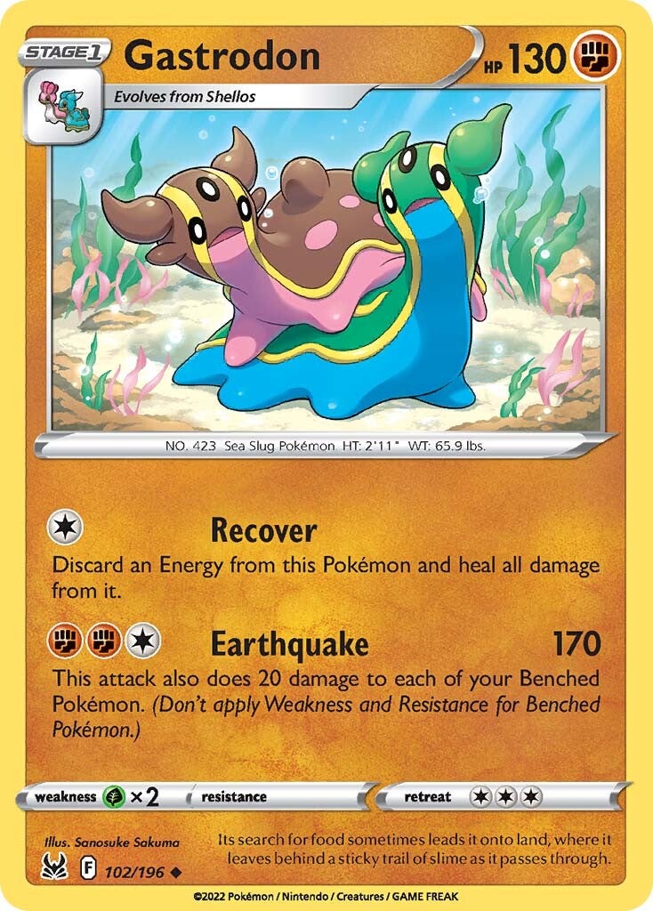 Gastrodon (102/196) [Sword & Shield: Lost Origin] | Devastation Store