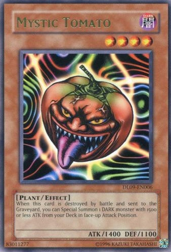 Mystic Tomato (Green) [DL09-EN006] Rare | Devastation Store