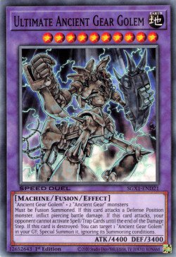 Ultimate Ancient Gear Golem [SGX1-END21] Common | Devastation Store