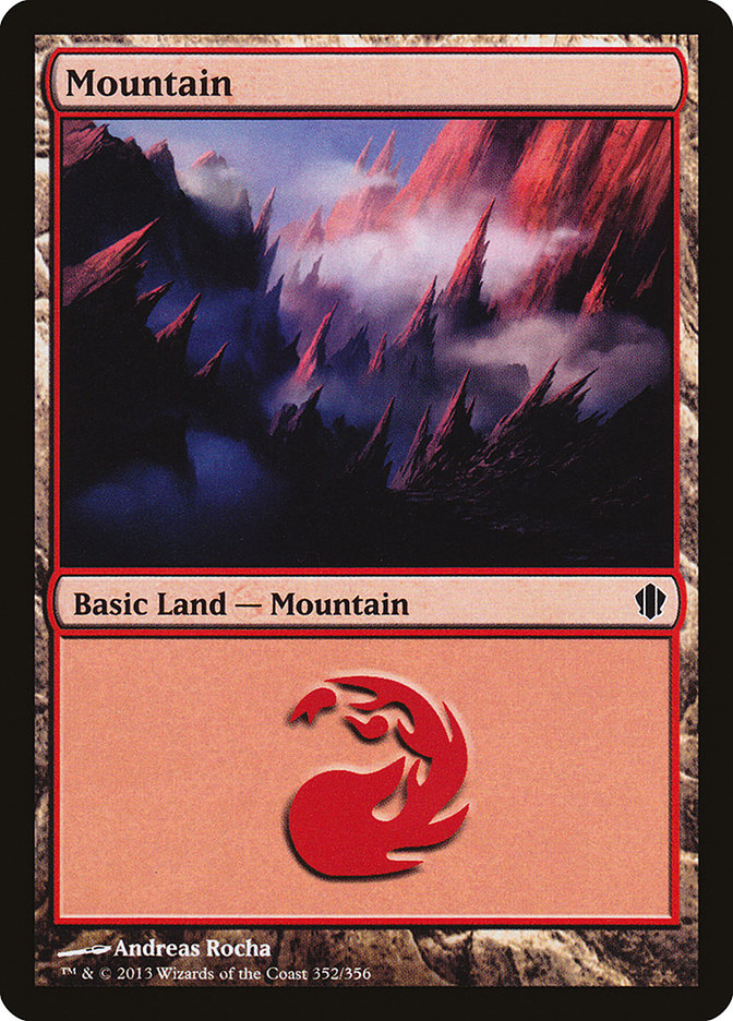 Mountain (352) [Commander 2013] - Devastation Store | Devastation Store