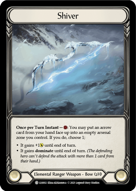 Shiver [LXI002] (Tales of Aria Lexi Blitz Deck)  1st Edition Normal | Devastation Store
