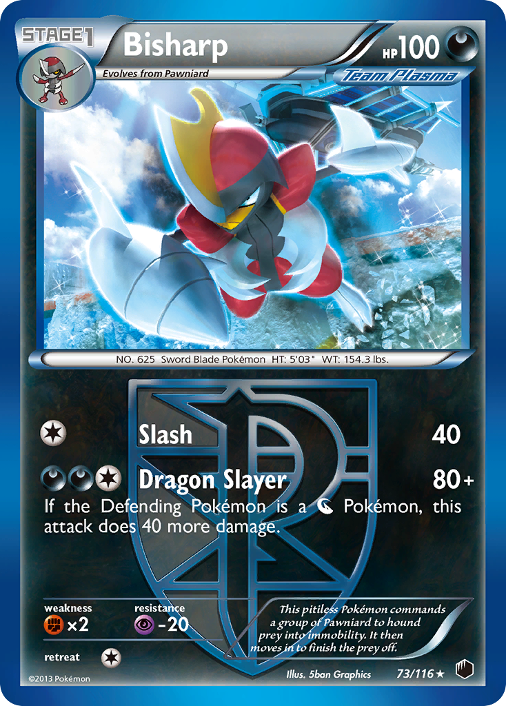 Bisharp (73/116) [Black & White: Plasma Freeze] | Devastation Store