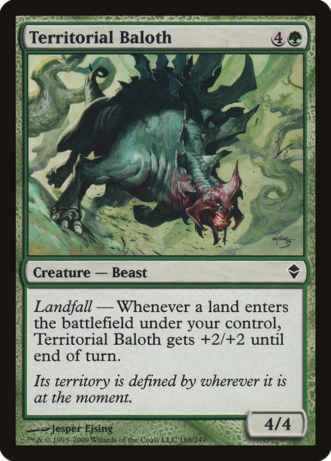 Territorial Baloth [Zendikar] - Devastation Store | Devastation Store