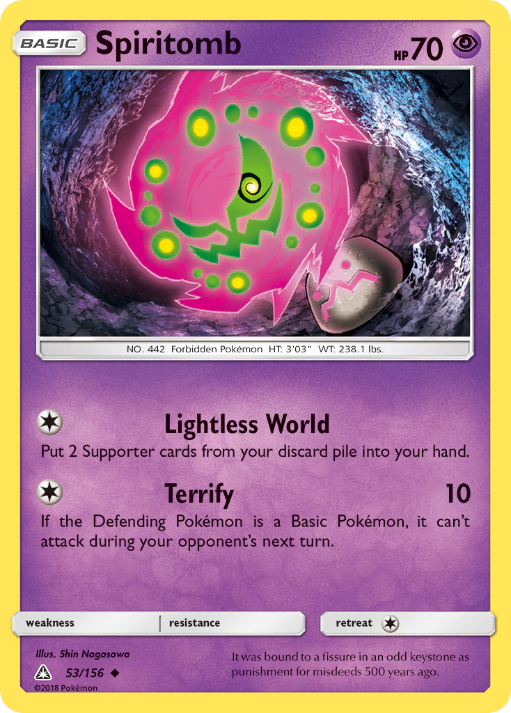 Spiritomb (53/156) [Sun & Moon: Ultra Prism] | Devastation Store