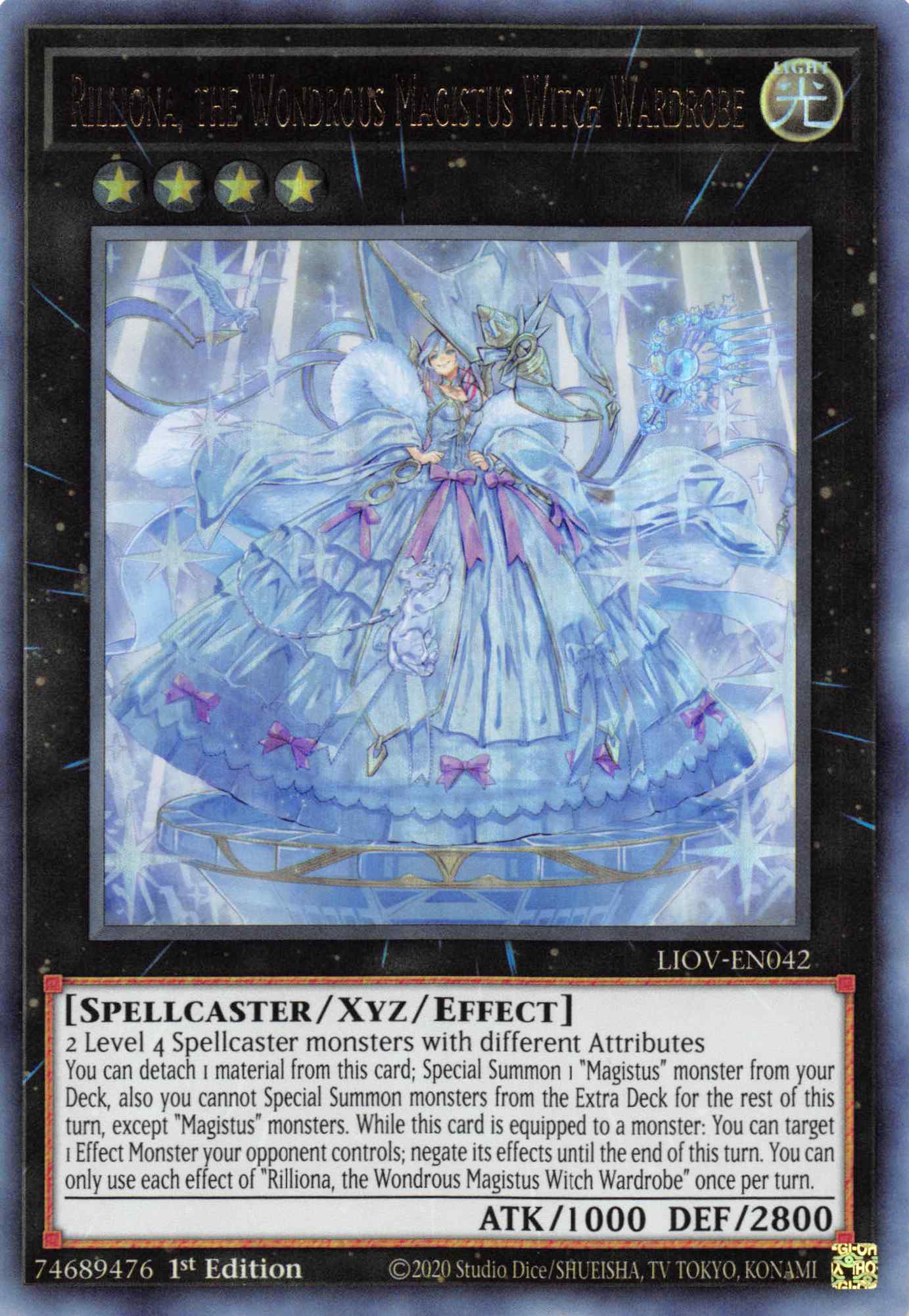 Rilliona, the Wondrous Magistus Witch Wardrobe [LIOV-EN042] Ultra Rare | Devastation Store