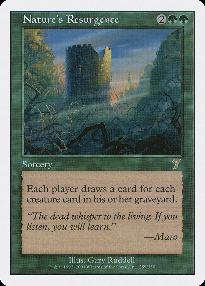 Nature's Resurgence [Seventh Edition] - Devastation Store | Devastation Store