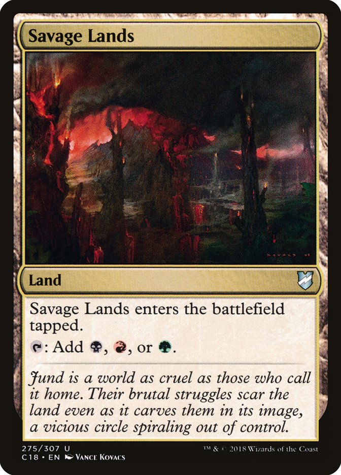 Savage Lands [Commander 2018] | Devastation Store
