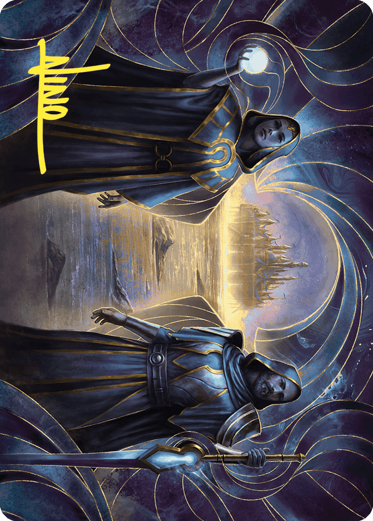 Court of Vantress Art Card (Gold-Stamped Signature) [Wilds of Eldraine Art Series] | Devastation Store