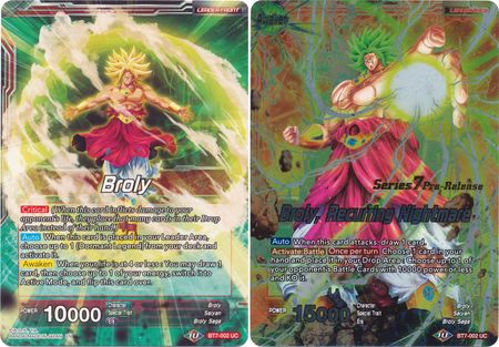 Broly // Broly, Recurring Nightmare [BT7-002_PR] | Devastation Store