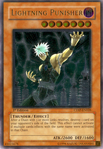 Lightning Punisher [CDIP-EN026] Ultimate Rare | Devastation Store