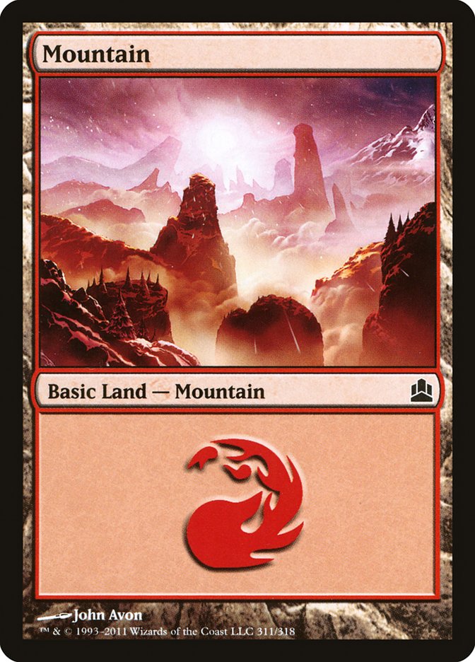 Mountain (311) [Commander 2011] | Devastation Store