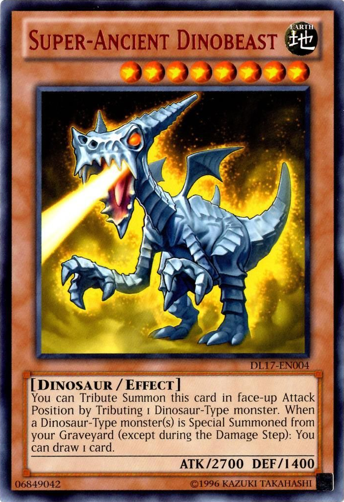 Super-Ancient Dinobeast (Red) [DL17-EN004] Rare | Devastation Store