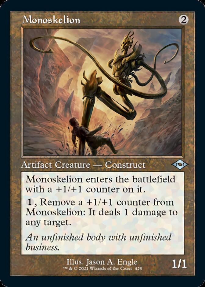 Monoskelion (Retro Foil Etched) [Modern Horizons 2] | Devastation Store