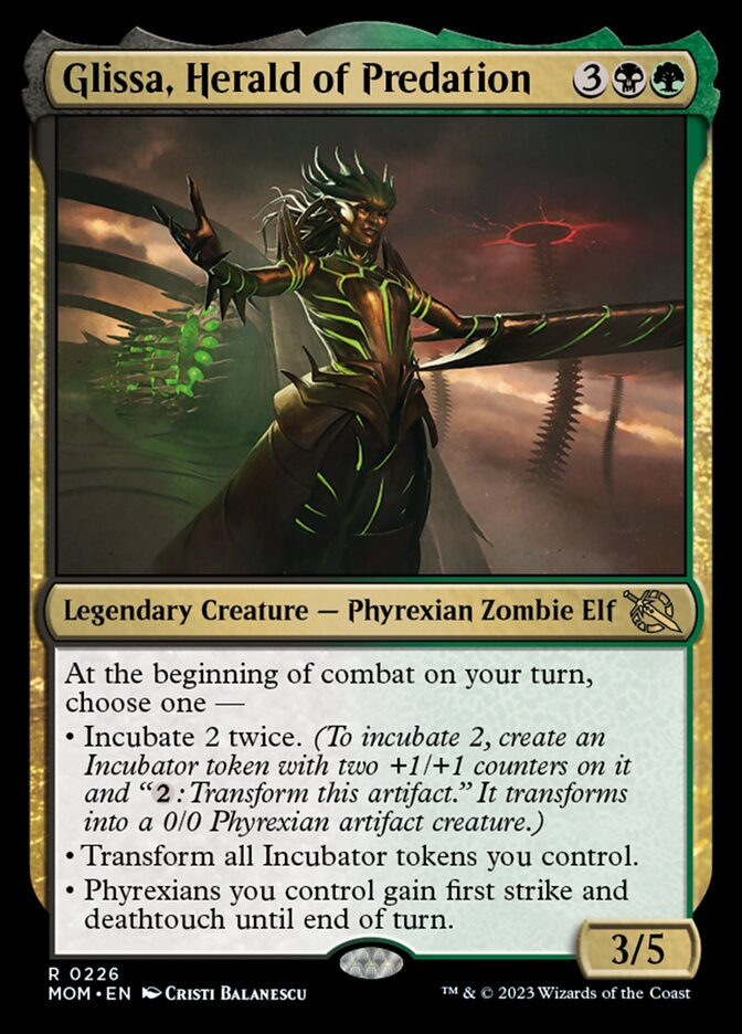Glissa, Herald of Predation [March of the Machine] | Devastation Store