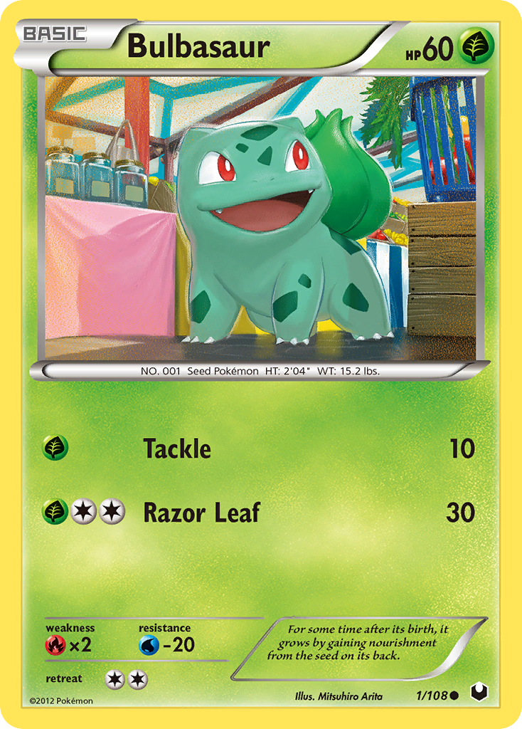 Bulbasaur (1/108) [Black & White: Dark Explorers] | Devastation Store