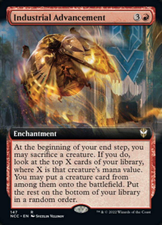 Industrial Advancement (Extended Art) [Streets of New Capenna Commander] | Devastation Store