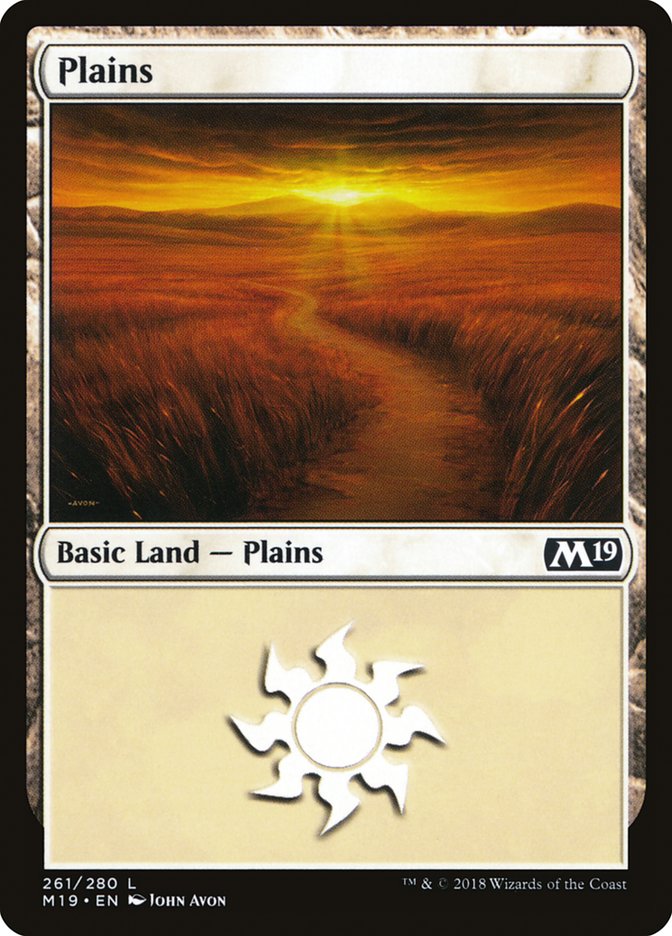 Plains (261) [Core Set 2019] - Devastation Store | Devastation Store