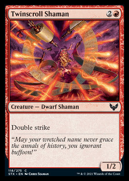 Twinscroll Shaman [Strixhaven: School of Mages] | Devastation Store