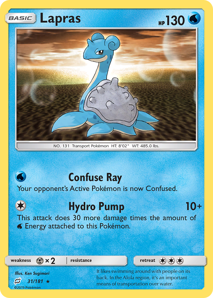 Lapras (31/181) [Sun & Moon: Team Up] | Devastation Store