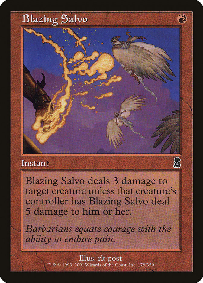 Blazing Salvo [Odyssey] | Devastation Store
