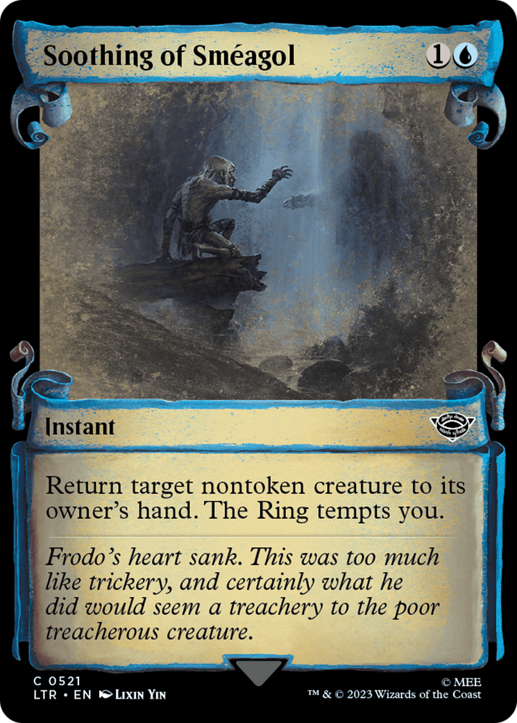 Soothing of Smeagol [The Lord of the Rings: Tales of Middle-Earth Showcase Scrolls] | Devastation Store