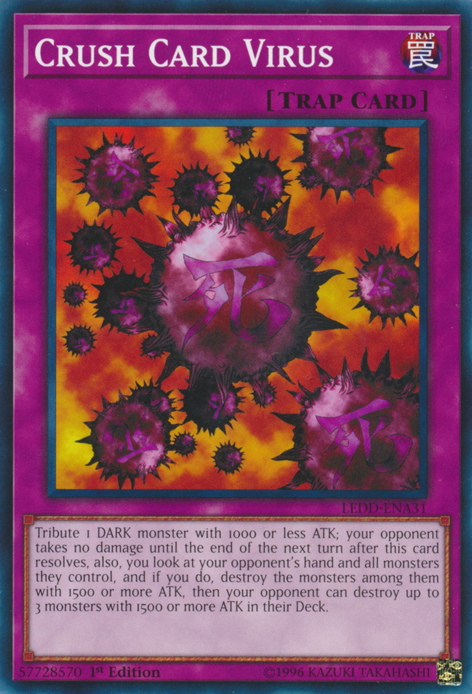Crush Card Virus [LEDD-ENA31] Common | Devastation Store