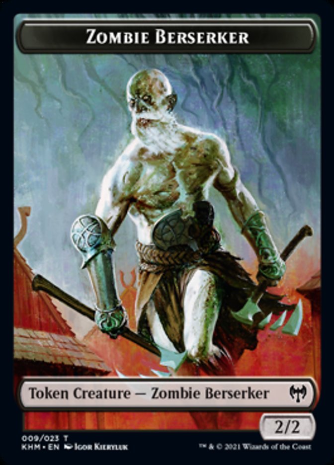 Zombie Berserker [Kaldheim Tokens] | Devastation Store