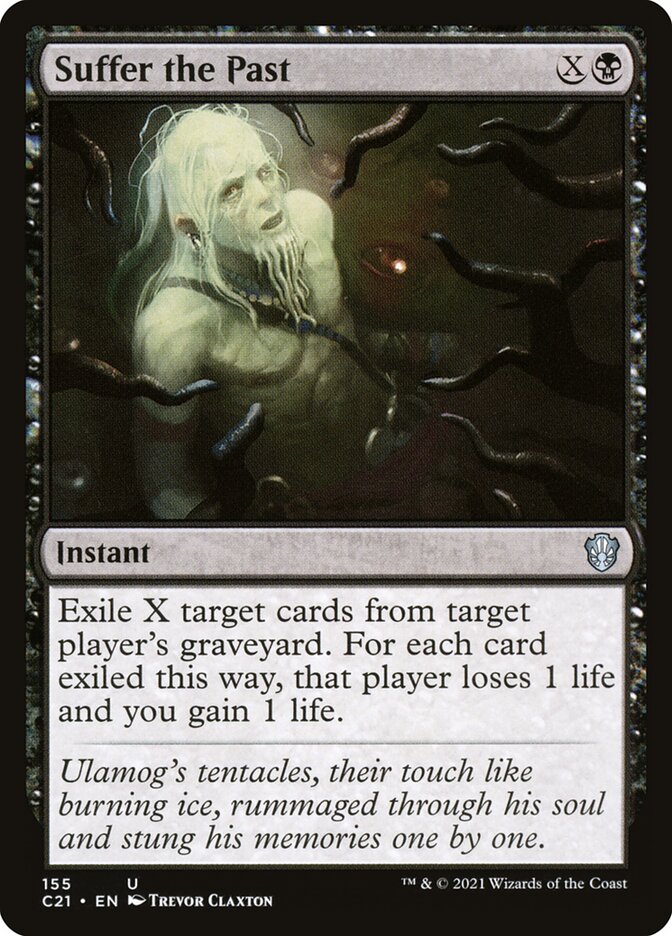 Suffer the Past [Commander 2021] | Devastation Store