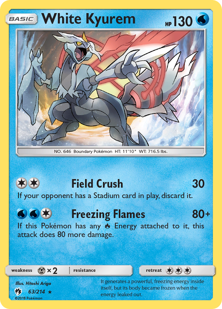 White Kyurem (63/214) [Sun & Moon: Lost Thunder] | Devastation Store