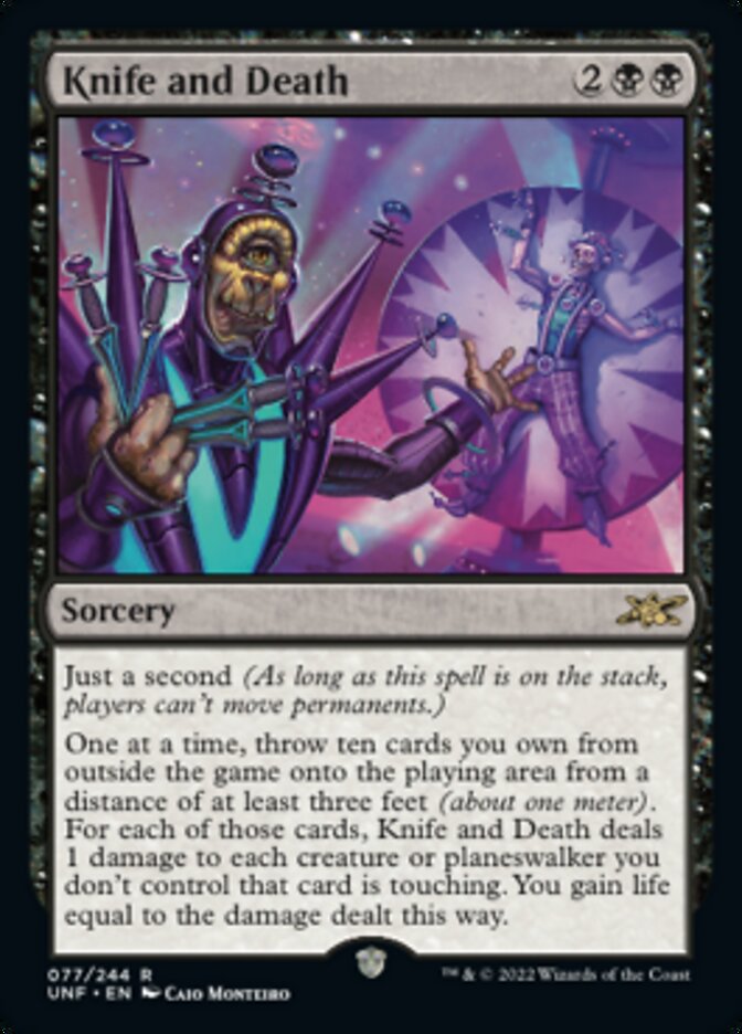 Knife and Death [Unfinity] | Devastation Store