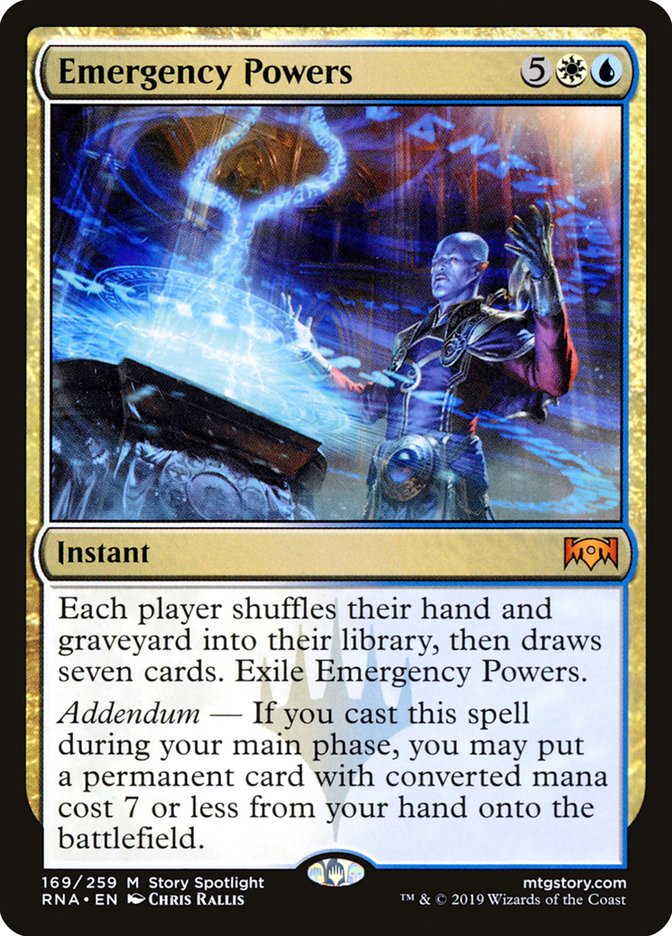 Emergency Powers [Ravnica Allegiance] | Devastation Store