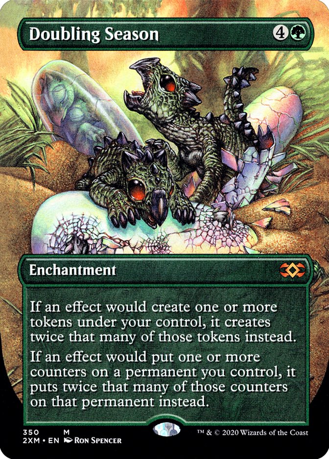 Doubling Season (Toppers) [Double Masters Extended Art] | Devastation Store