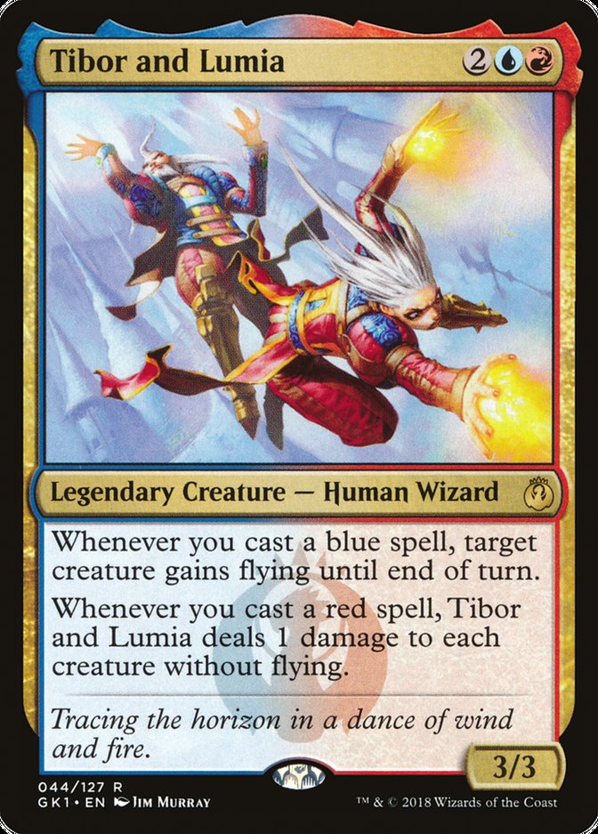 Tibor and Lumia [Guilds of Ravnica Guild Kit] | Devastation Store