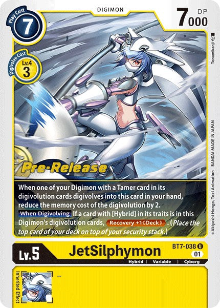 JetSilphymon [BT7-038] [Next Adventure Pre-Release Cards] | Devastation Store