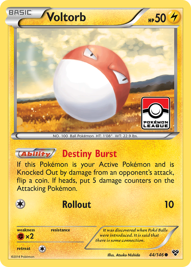 Voltorb (44/146) [XY: Base Set] | Devastation Store