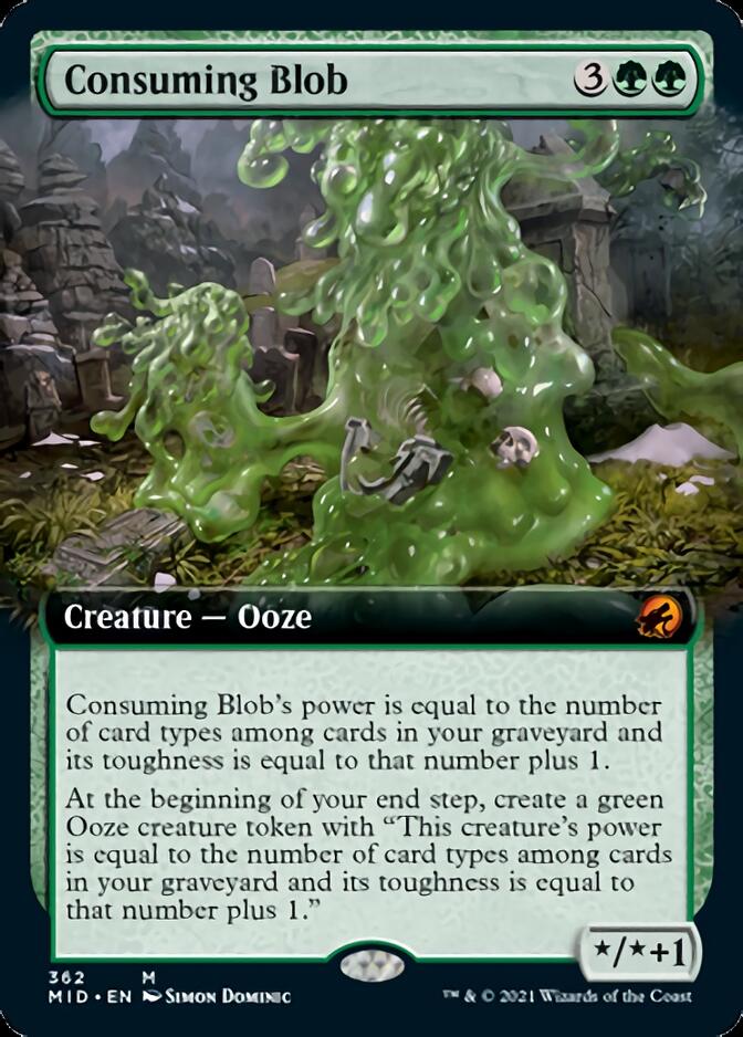 Consuming Blob (Extended) [Innistrad: Midnight Hunt] | Devastation Store
